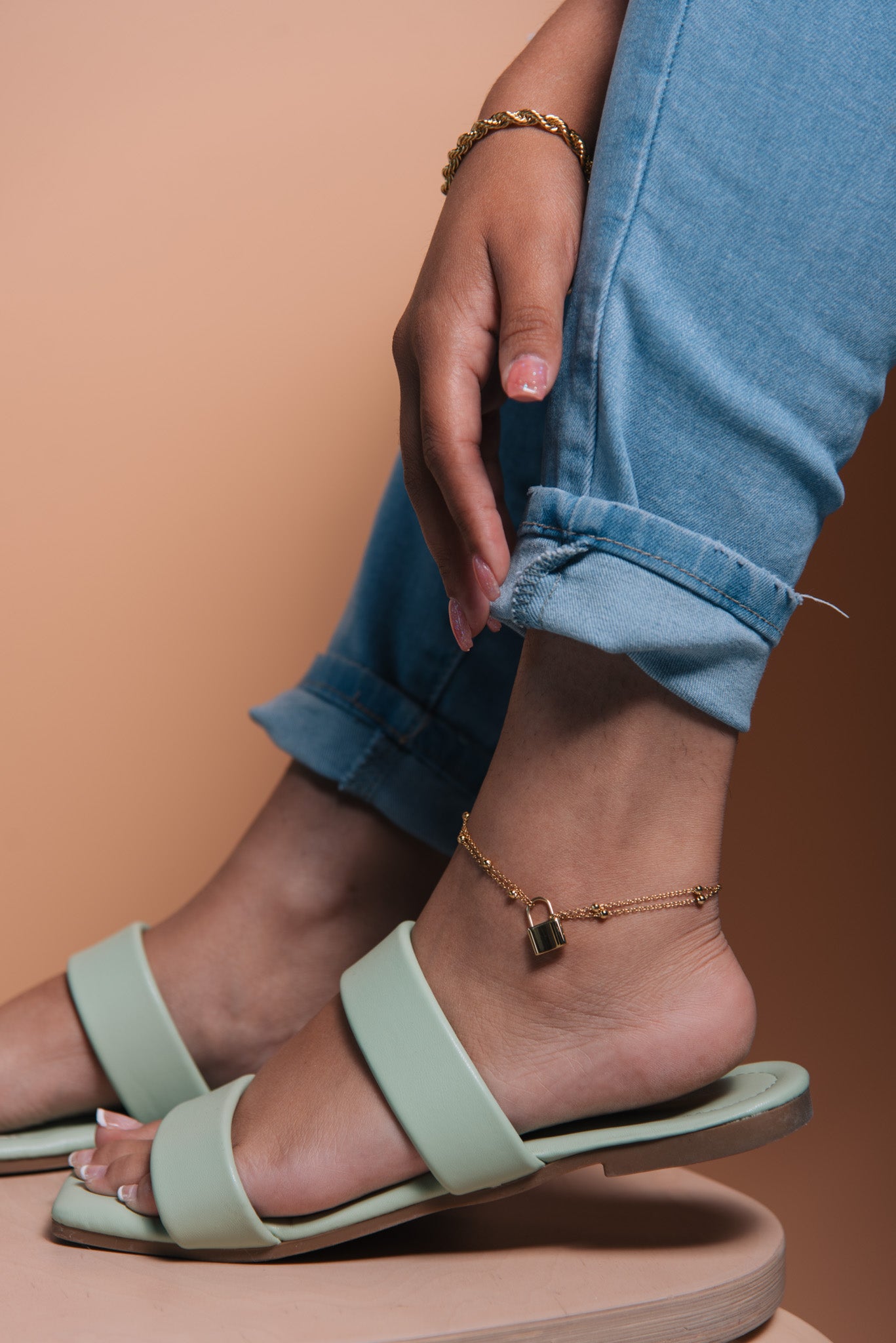 Zia Lock Anklet
