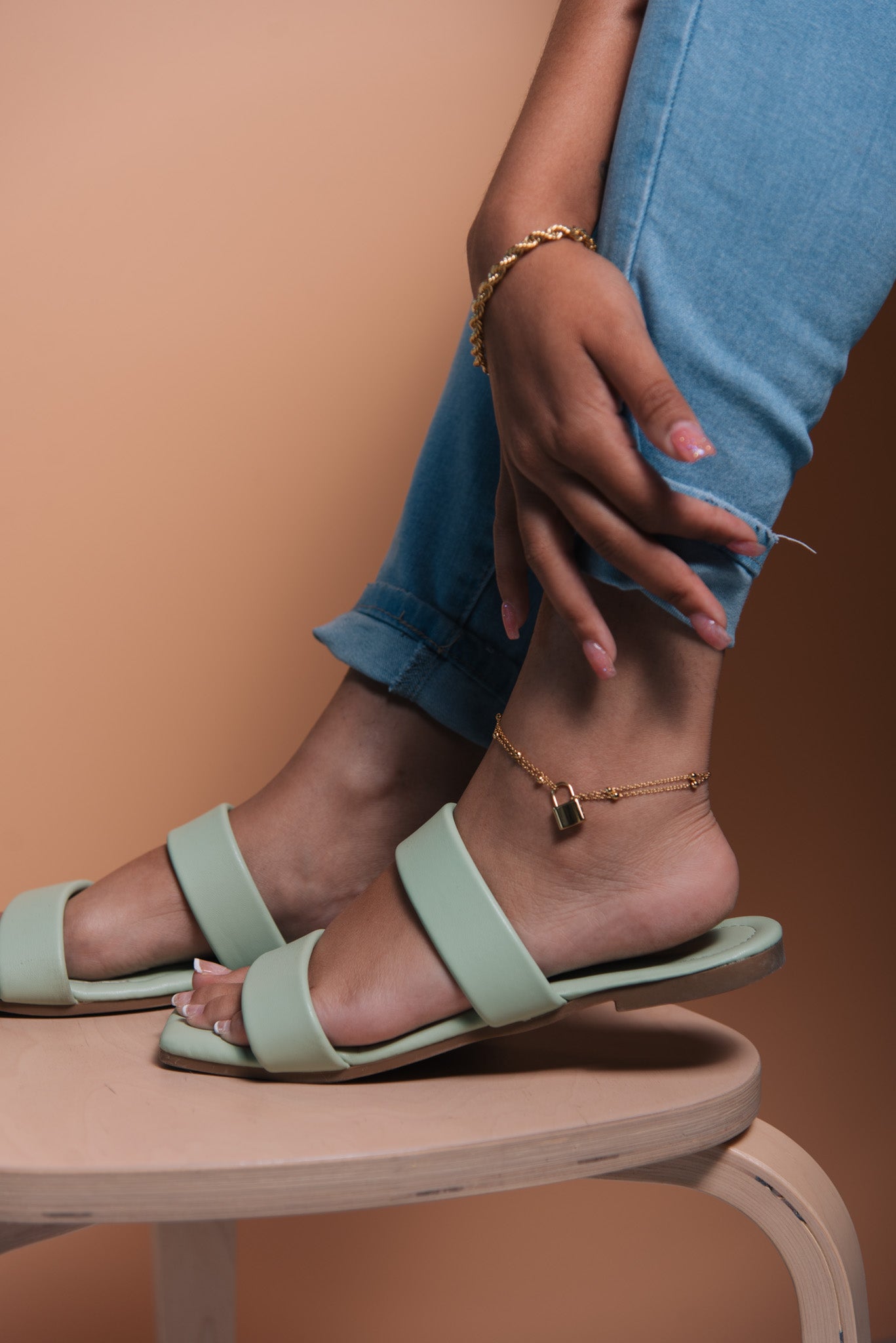 Zia Lock Anklet