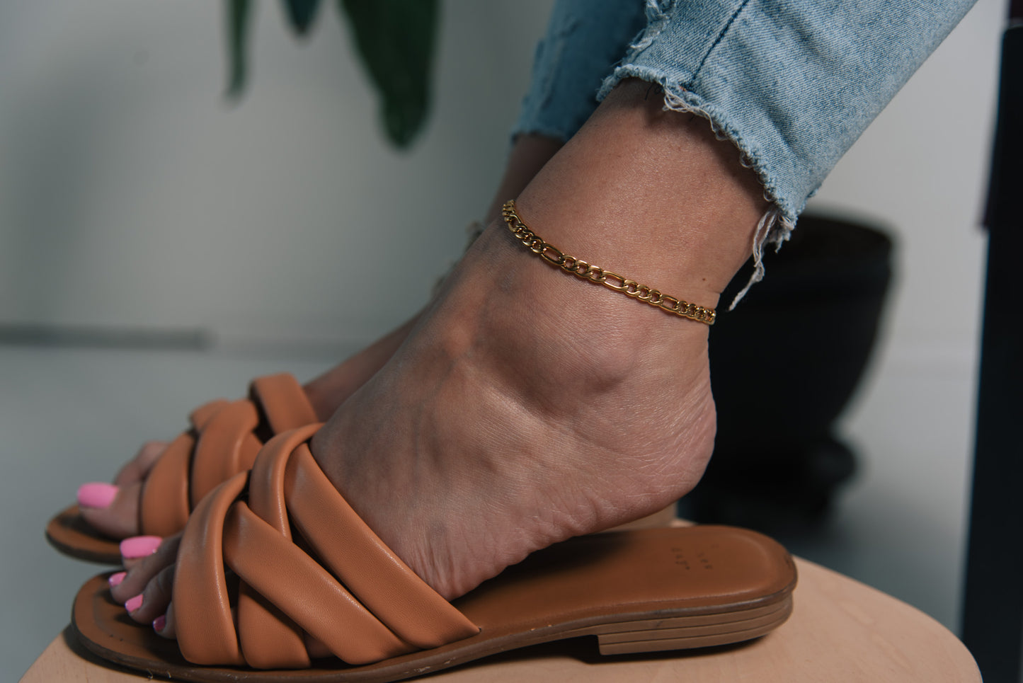 Bohemia Figaro Link Anklet
