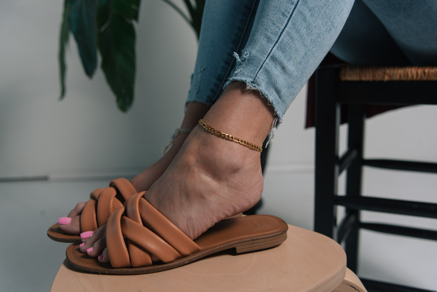 Bohemia Figaro Link Anklet