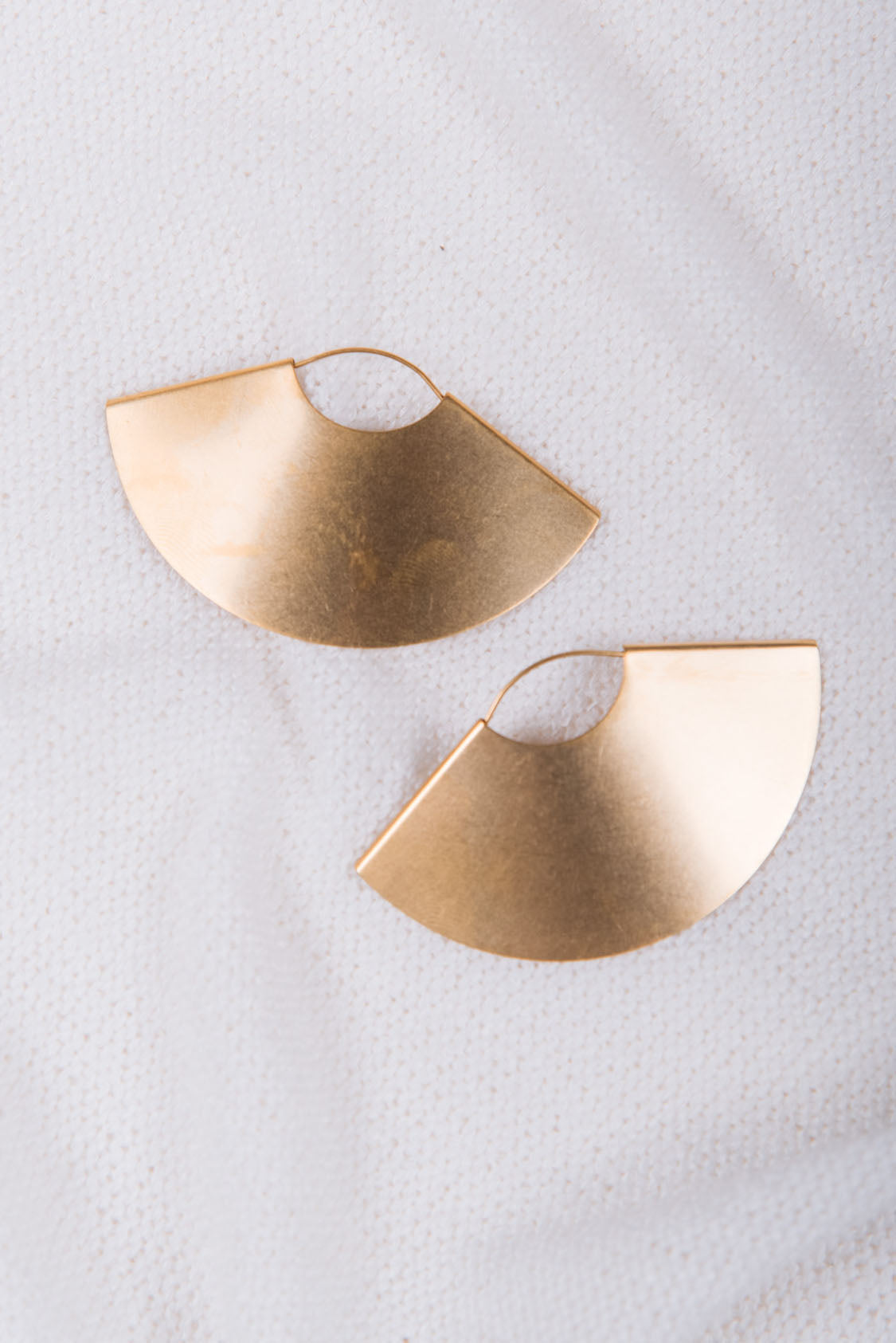 Japanese Fan Earrings