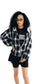 90s Plaid Cropped Jacket