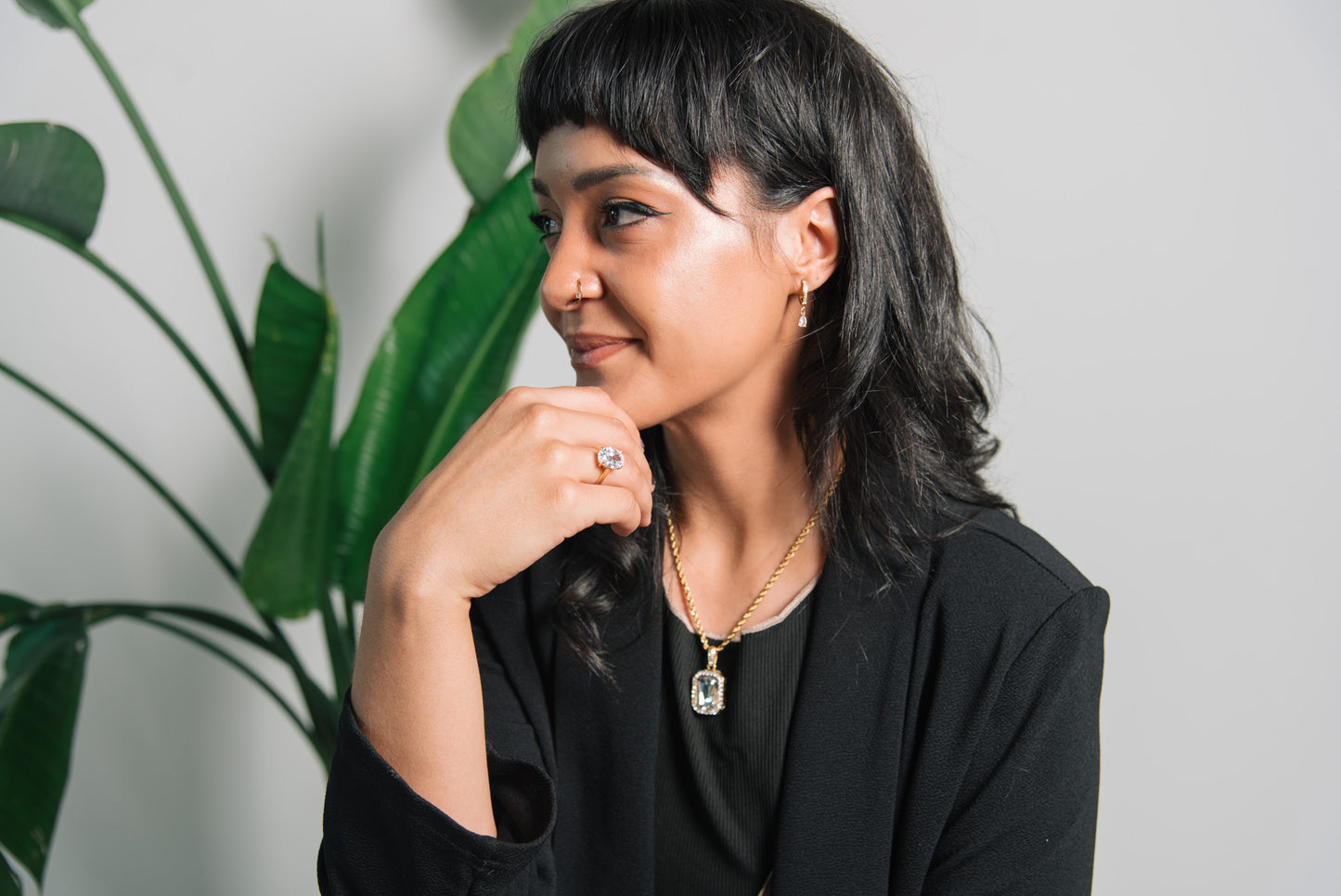 Raindrop Dainty Hoops