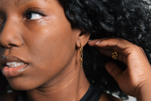 Trinity Asymmetrical Earrings