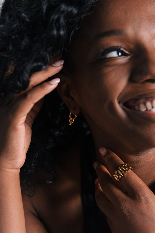 Trinity Asymmetrical Earrings