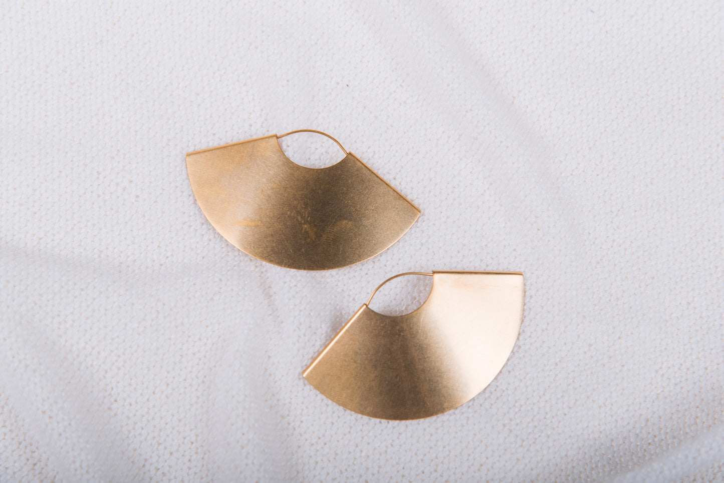 Japanese Fan Earrings