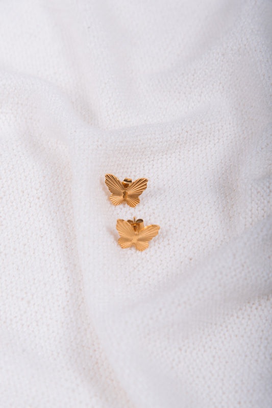 Mariah Butterfly Stud Earrings