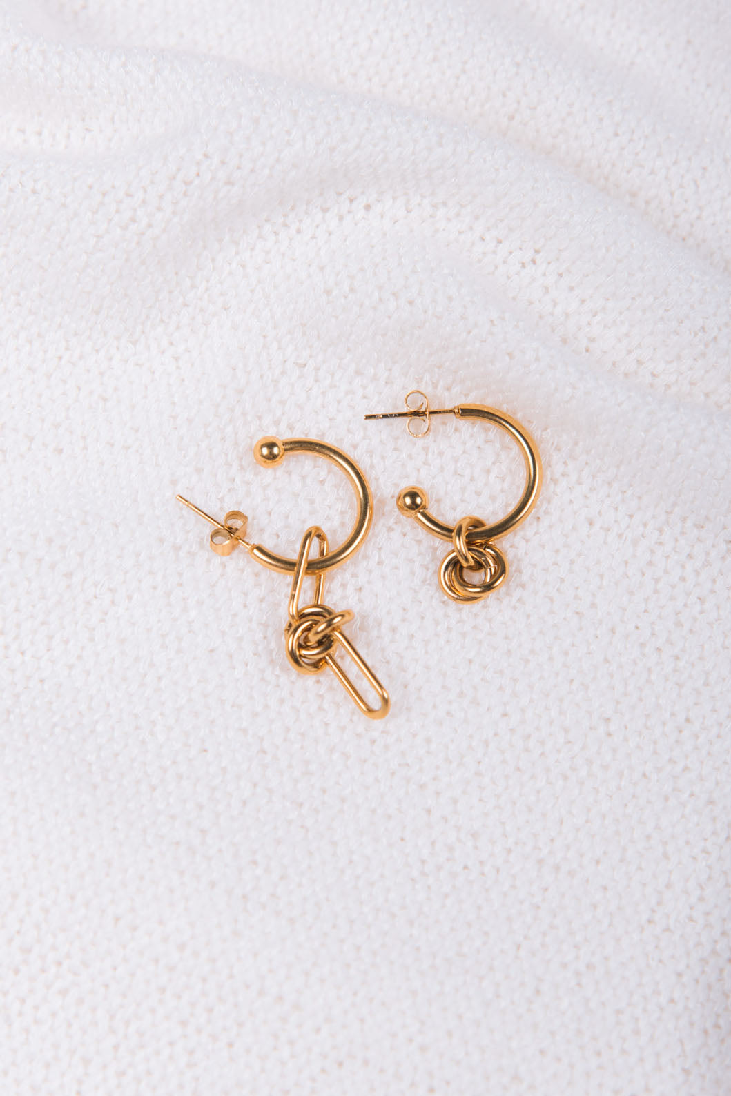 Trinity Asymmetrical Earrings